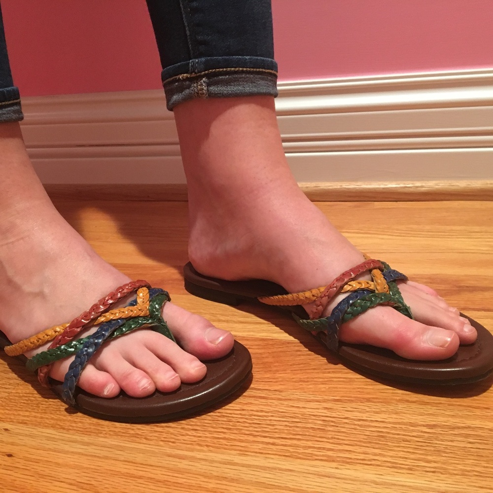 BX by Bronx Leather Sandals - Brand New